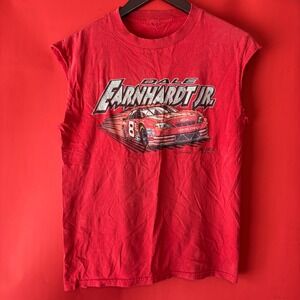 Dale Earnhardt‎ Jr NASCAR Racing Sleeveless T-Shirt VF Sportswear 2001